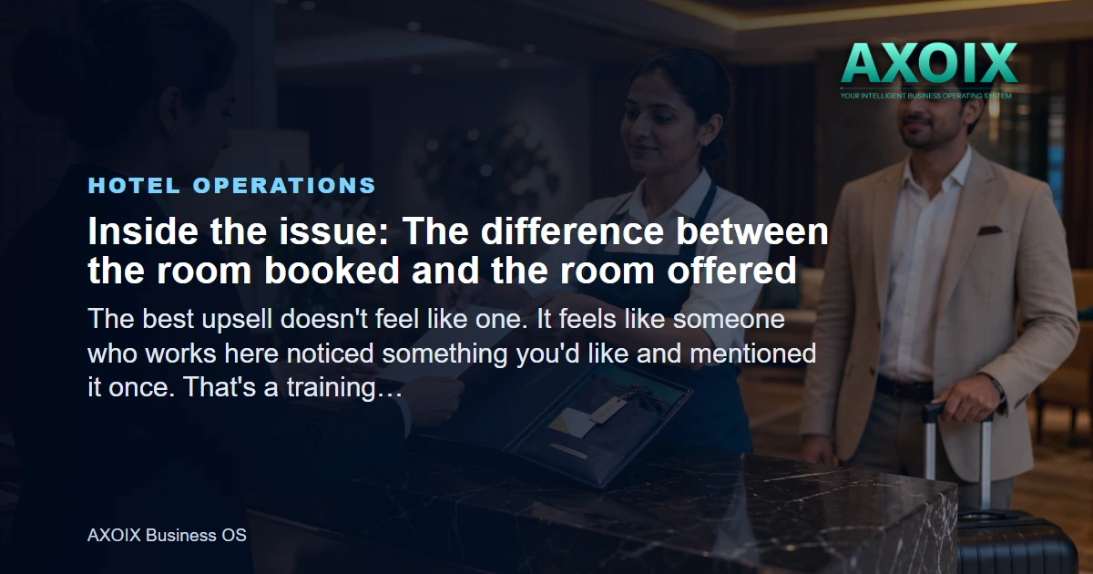 The difference between the room booked and the room offered