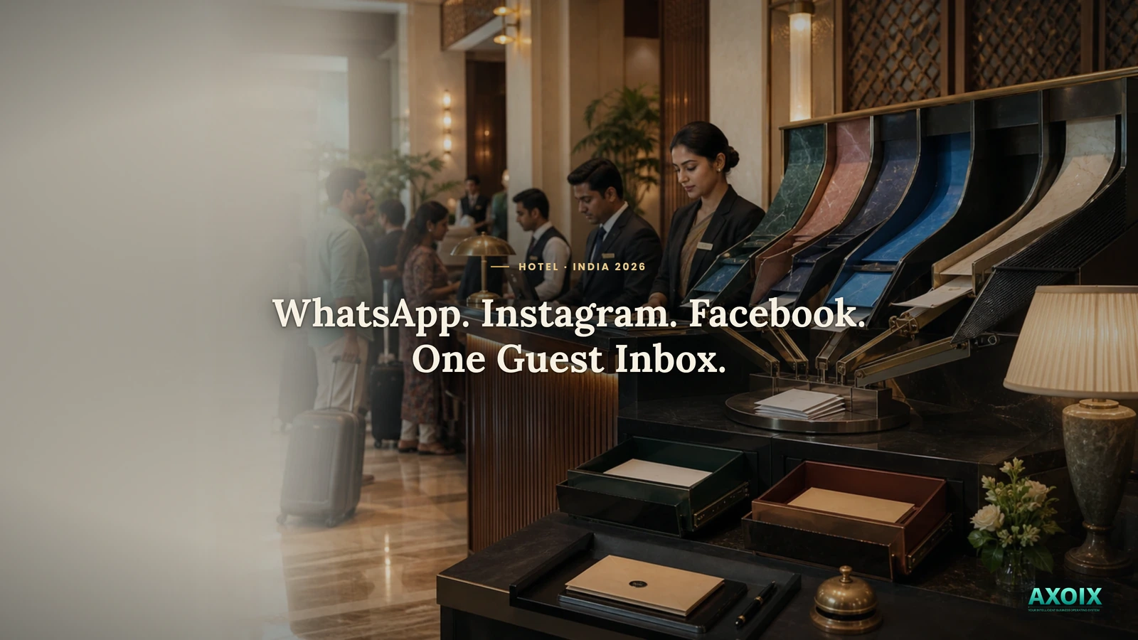 One Inbox for Every Guest Message: WhatsApp, Instagram & Facebook for Hotels