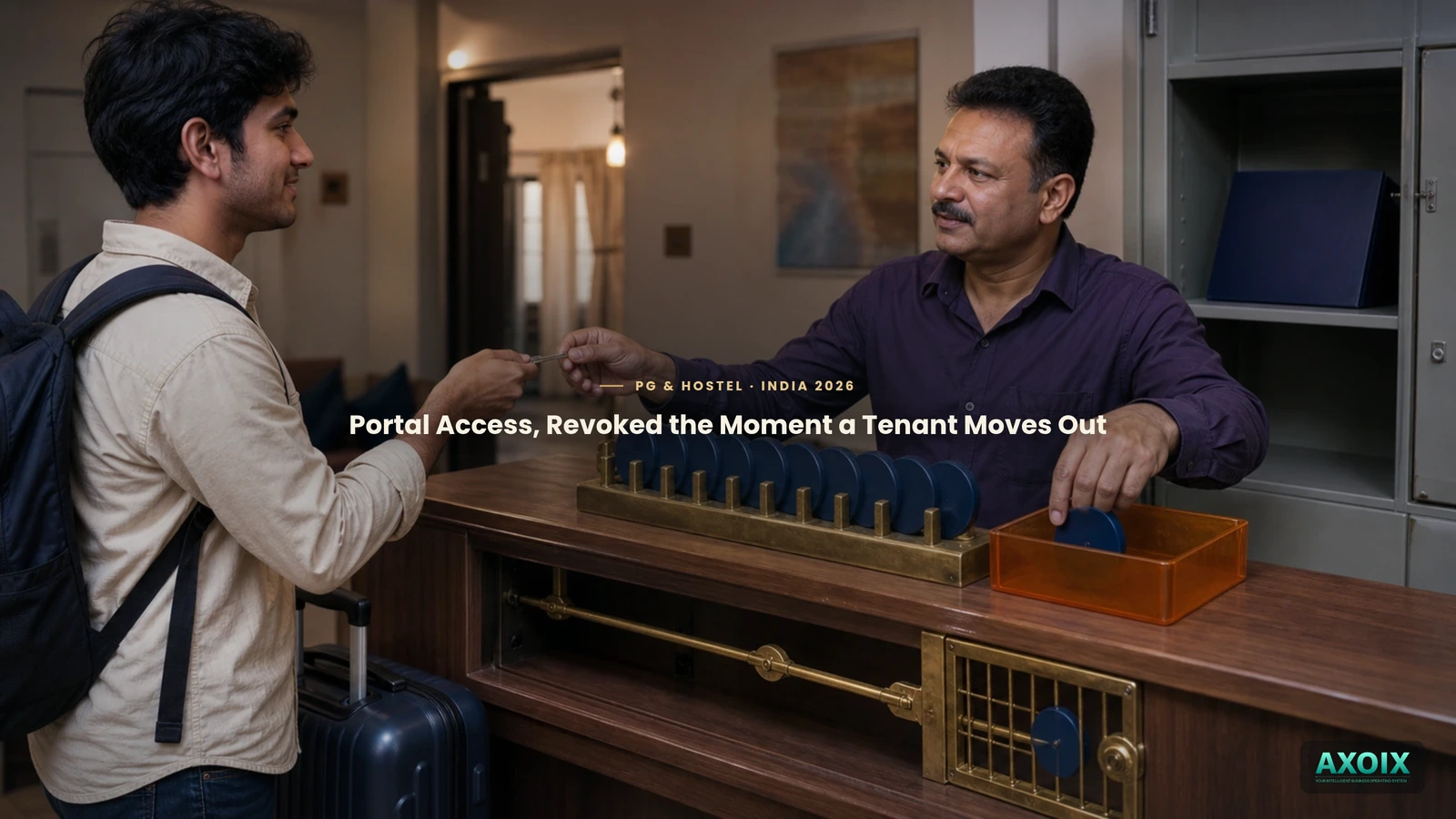 Portal access automatically revoked the moment a tenant moves out