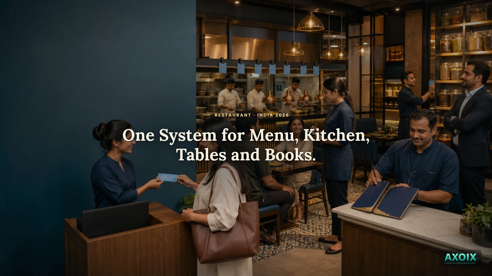 Restaurant Management Software in India (2026): One System for Menu, Tables, Kitchen and Books