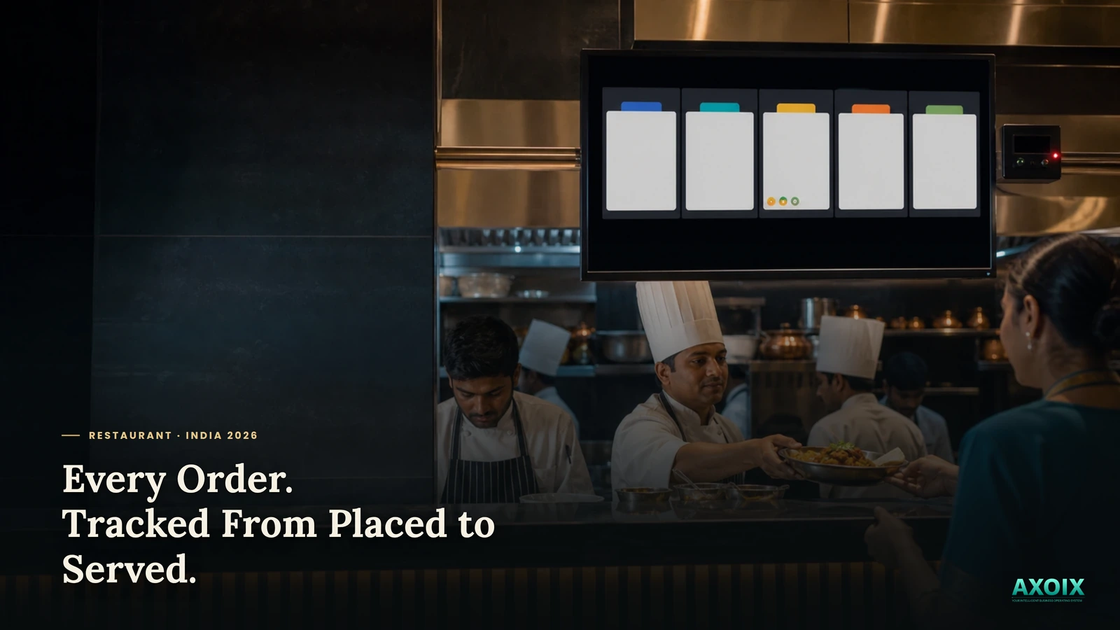 A Kitchen Display That Tracks Every Order From Placed to Served