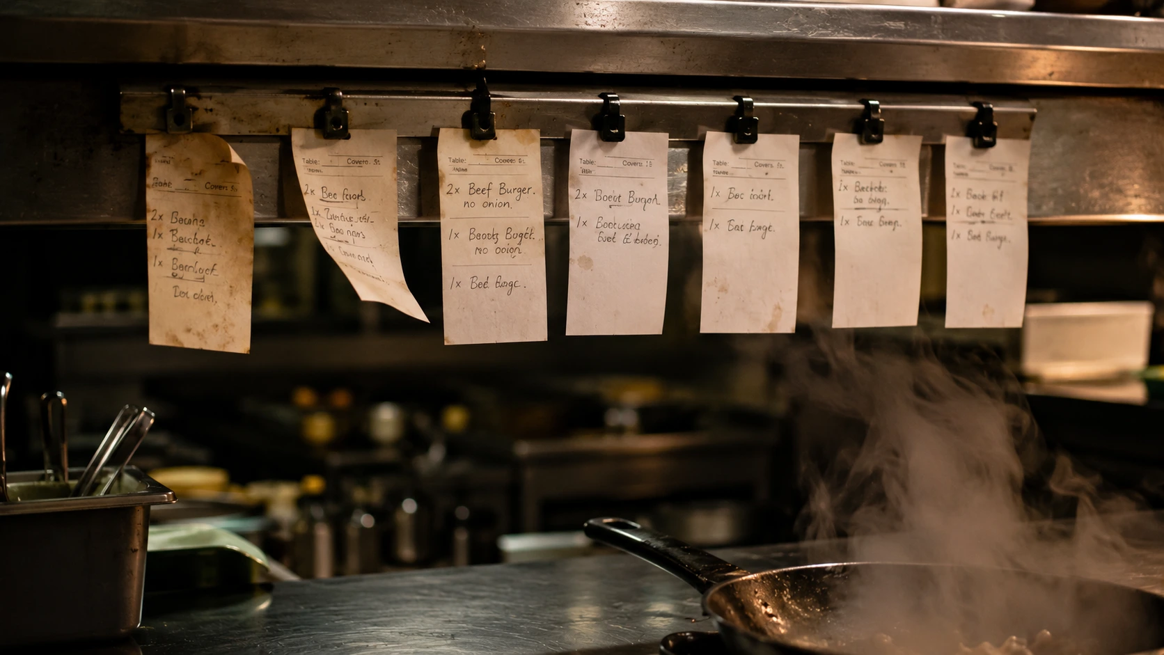 A Kitchen Display That Tracks Every Order From Placed to Served