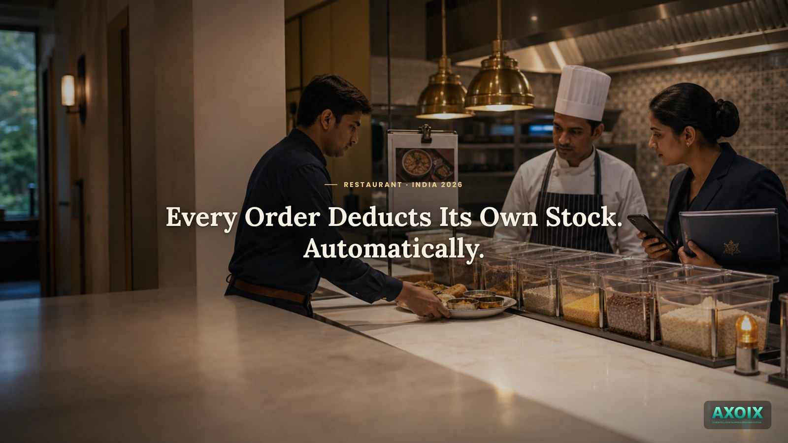 A Restaurant Order That Deducts Its Own Ingredients From Stock