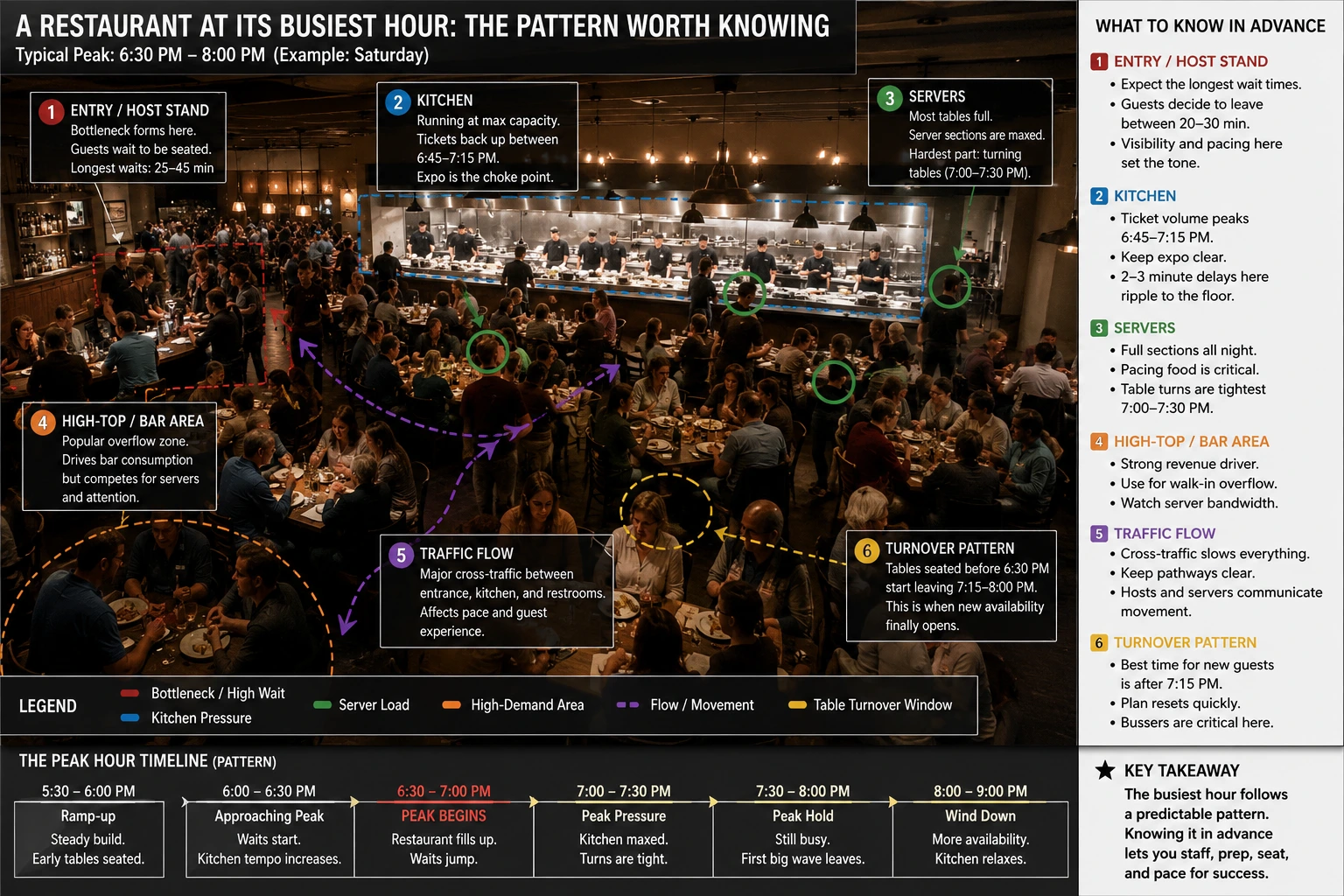 Featured image for Know Your Restaurant's Busiest Hour Without Guessing