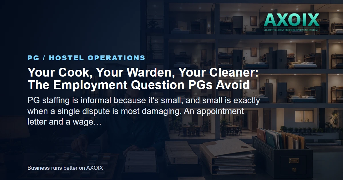 PG staff arrangements documented as real employment