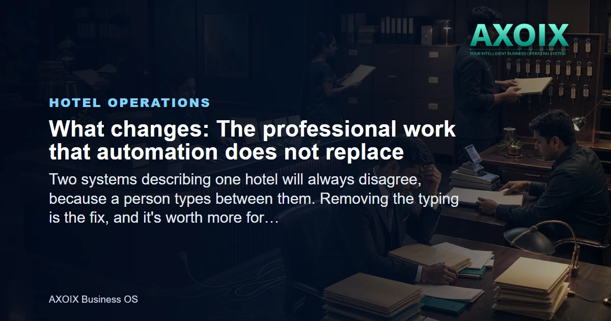 The professional work that automation does not replace